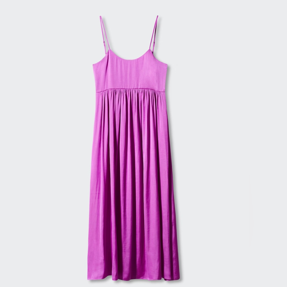 🔥Last 1🔥MANGO Satin maxi dress - Picture 8 of 8